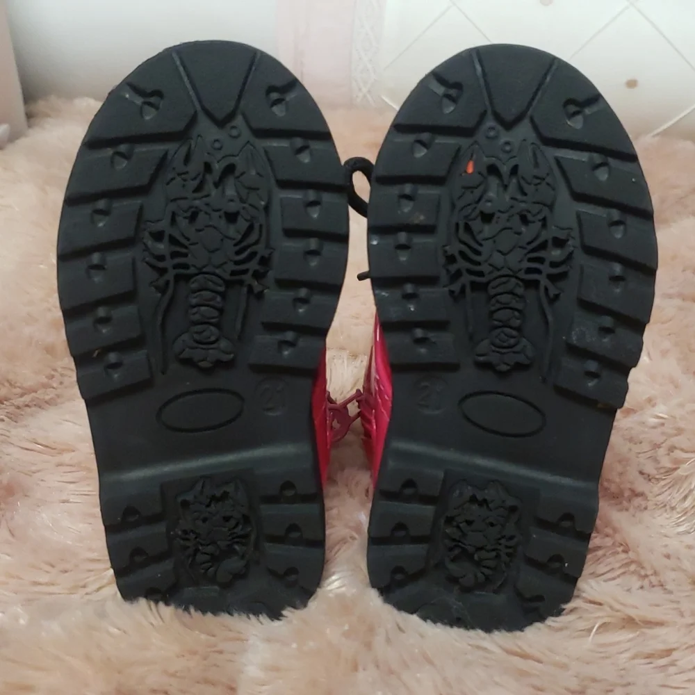 Toddler pink boots size 5 - Picture 5 of 7